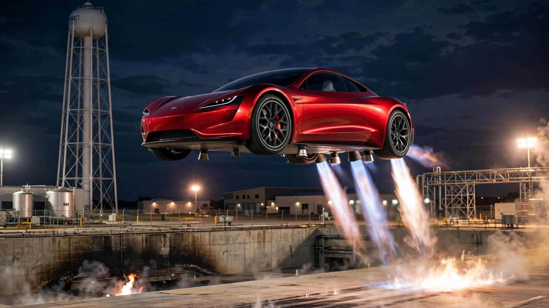 Musk presenta el Roadster volador de Tesla tras nueve años de retrasos